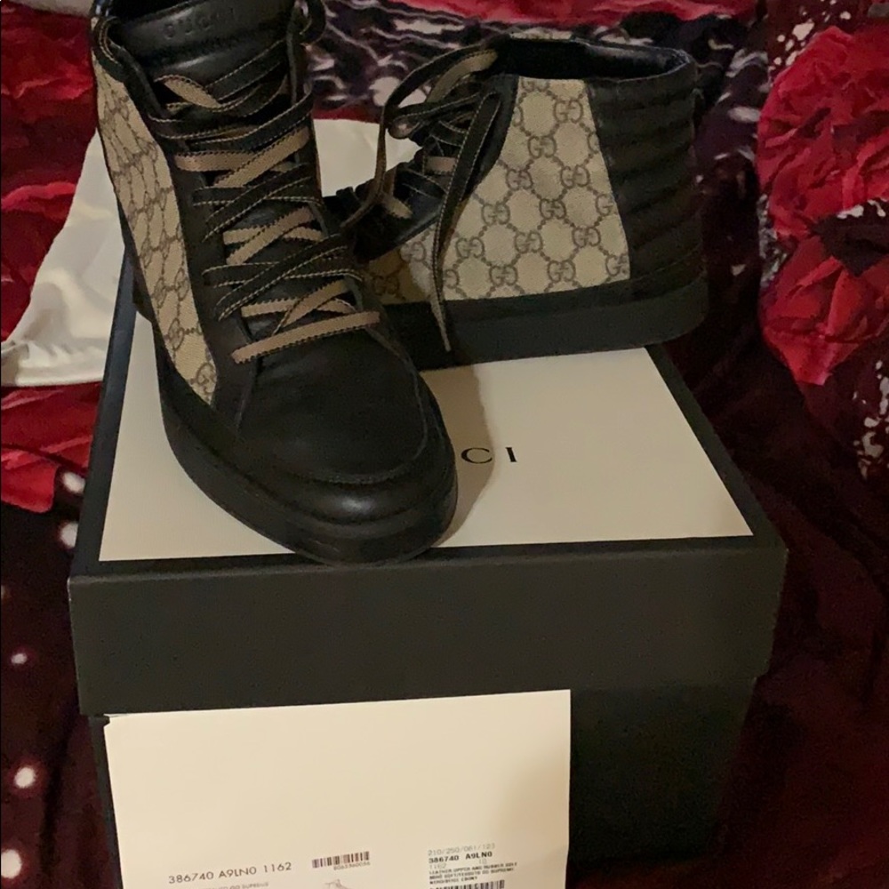 Gucci supreme high tops
